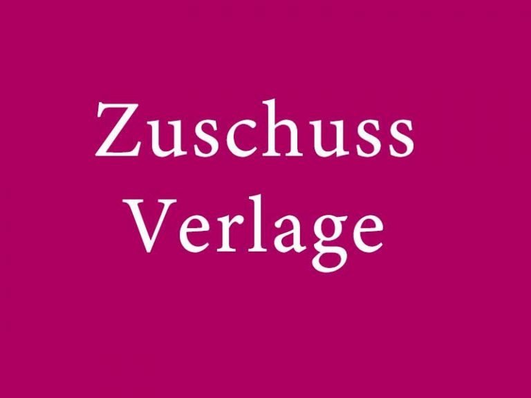 zuschussverlage