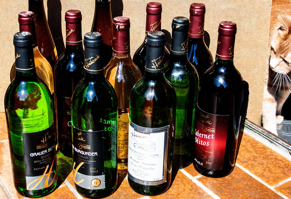 Referenz der besonderen Art 3 Edition Blaes wein