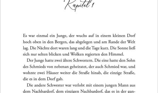 Schriftart für einen Roman