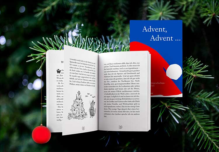 Buch mit Weihnachtsgeschichten