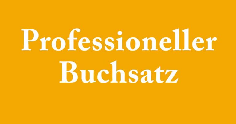 buchsatz