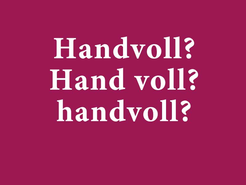 buchsatz-handvoll