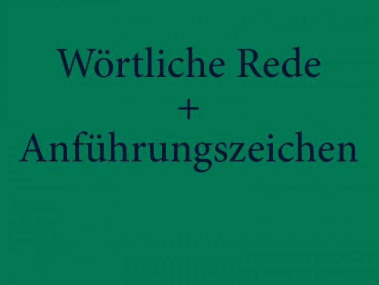 anfuehrungszeichen