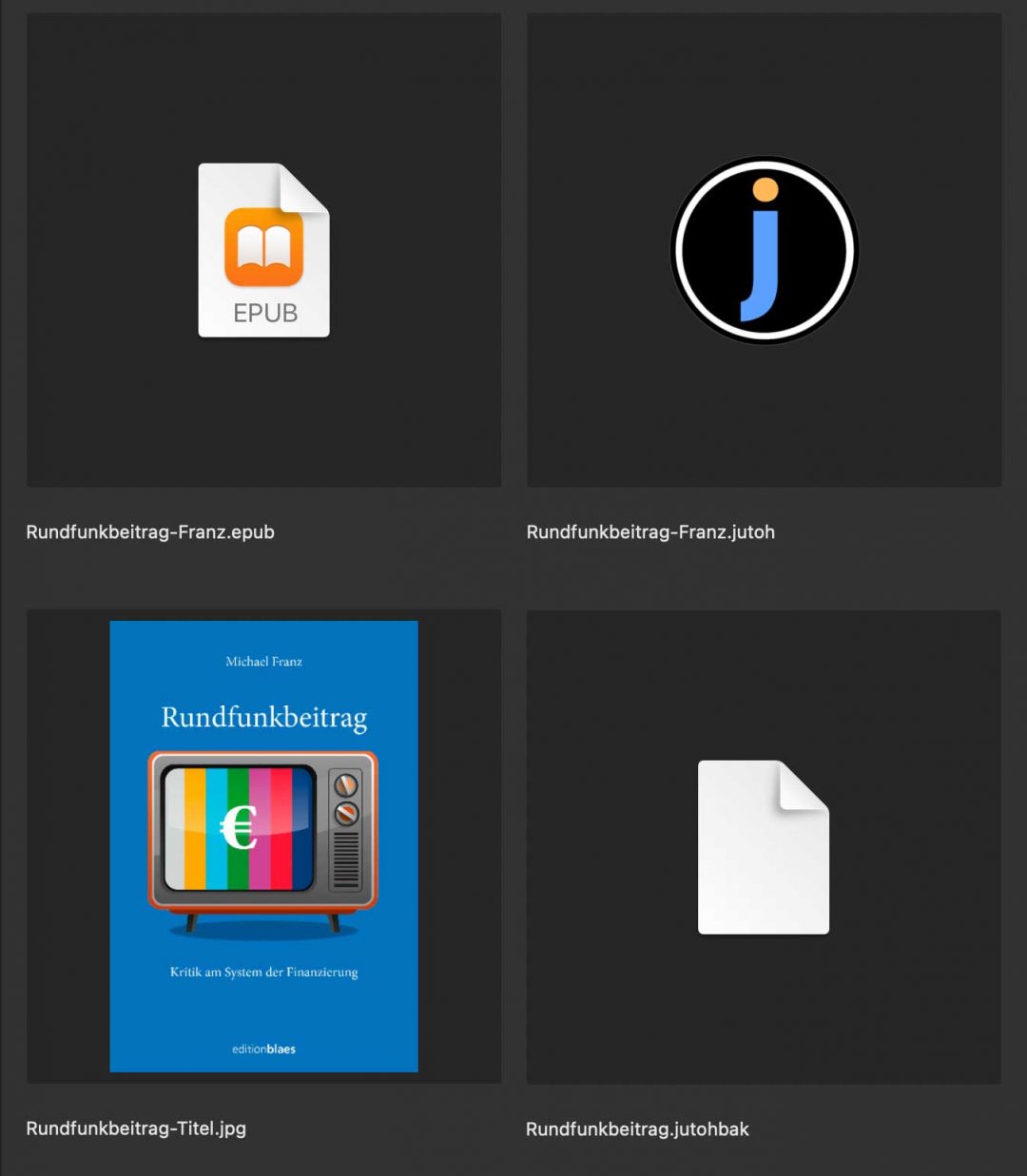 screenshot ebook dateien