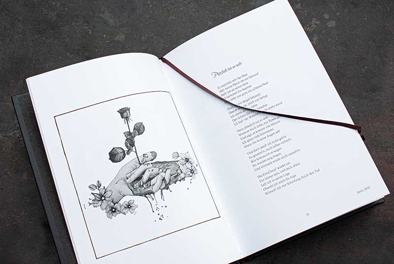 Die Künstlerin Lisa Marie Tietz 5 Edition Blaes Buch innen