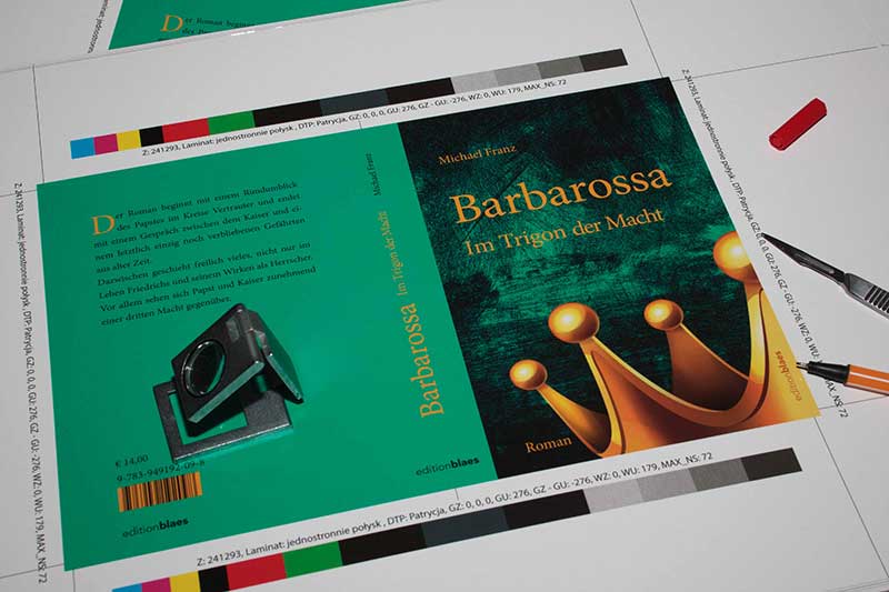 RGB oder CMYK 8 Edition Blaes Probedruck