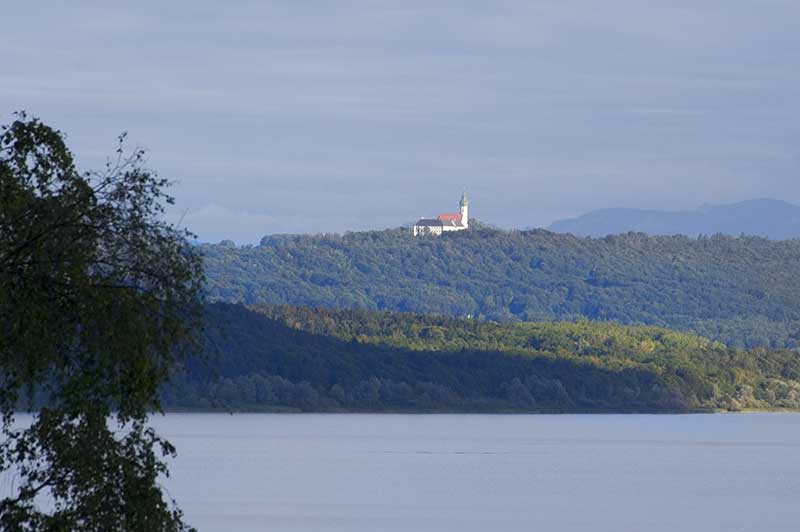 Blick auf Andechs