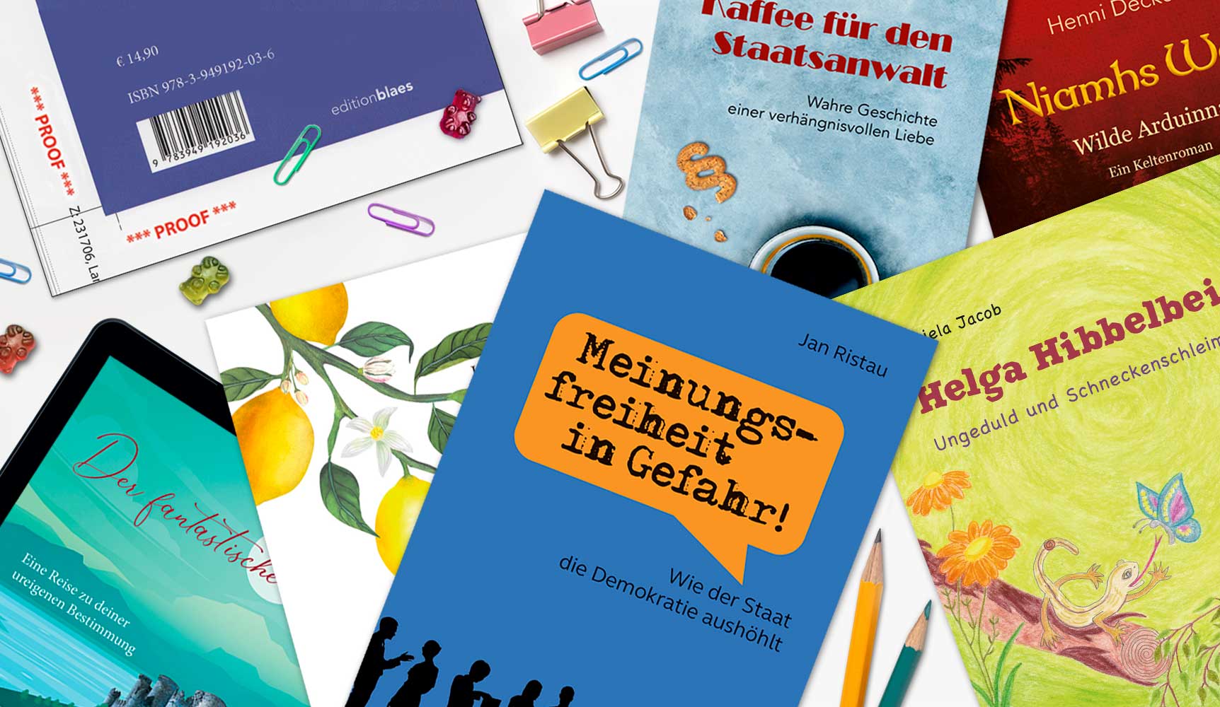 Eigenes Buch veröffentlichen 1 Edition Blaes buecher-proof-Ristau