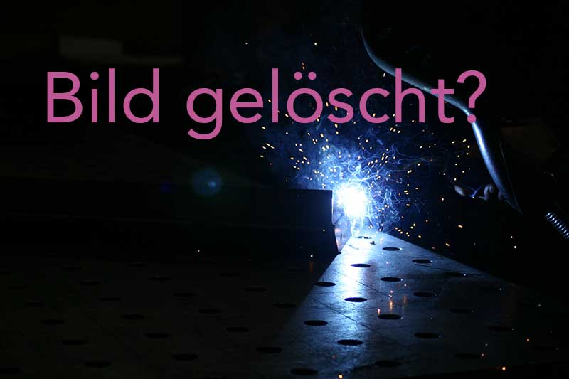 Meine Erfahrung mit einer »Berechtigungsanfrage« von Copytrack 21 Edition Blaes Bild geloescht