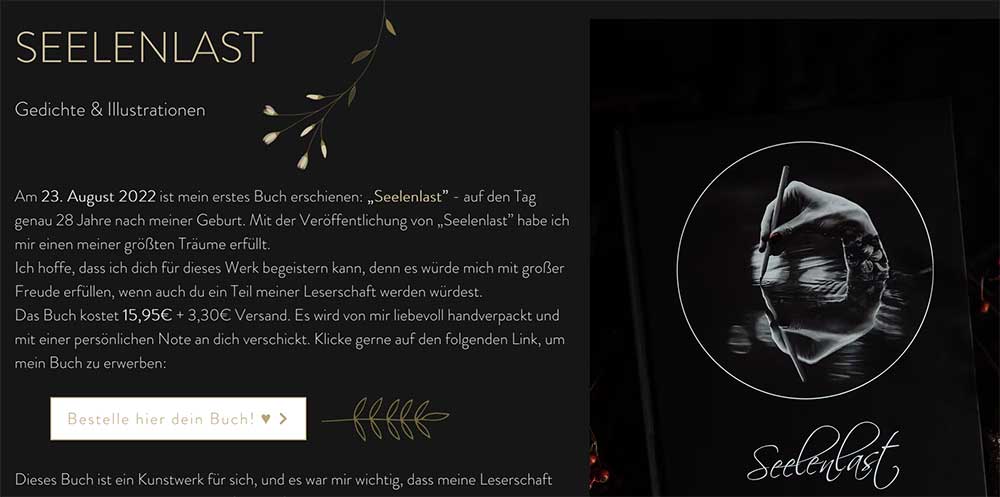 Buch bestellen Seelenlast