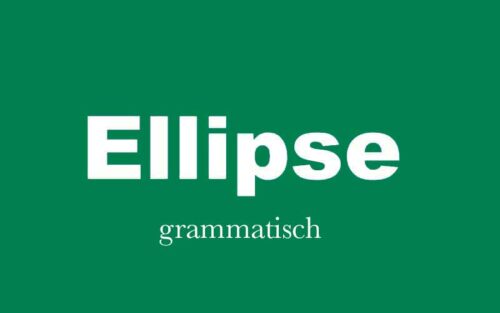 ellipse-grammatisch